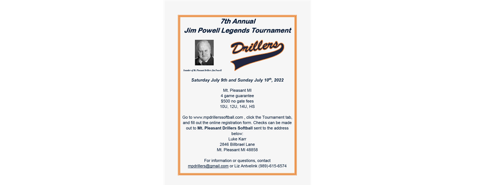 7th Annual Jim Powell Legends